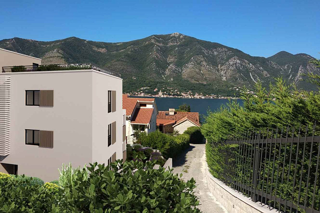 Apartments in Kotor in einem Gebäude mit Swimmingpool — photo 12
